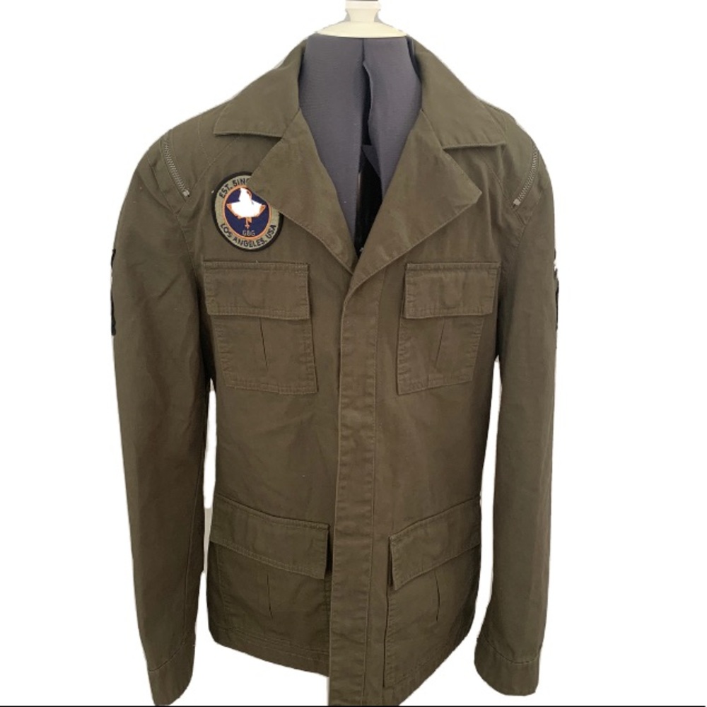 G By Guess Men’s Button Jacket Sz S